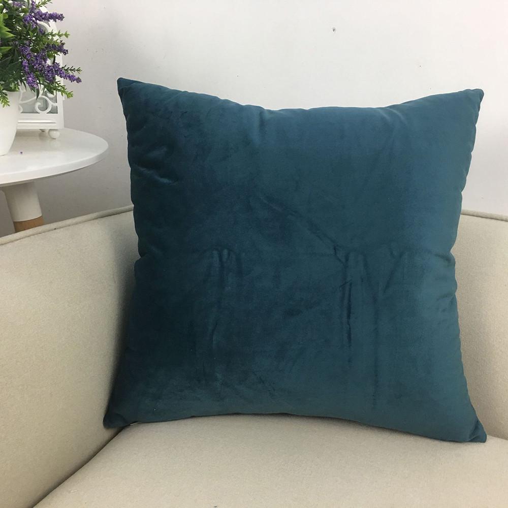 Velvet Soft Decorative Square Pillow Covers Cushion Case for Sofa Bedroom60x60cm