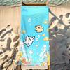 Cute Line Puppy Maltese Towel Beach Towel Travel Lightweight Skin Friendly For Pool Beach Camping Cruise Summer