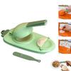 Household Dumpling Maker Dough Pressing Manual Tool Plastic Dumpling Making Moulds Dumpling Skin Machine Kitchen Accessories
