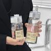 Bouteille d'eau en plastique transparente de 350/550 ml pour le voyage, Bouteille de sport, Tasse à boire, Étanche, pour Camping en plein air, Salle de sport