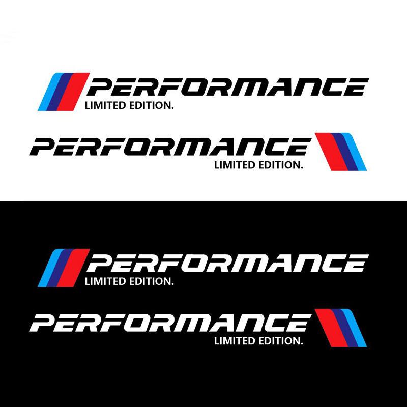 2 Stück Mperformance Auto Karosserie Aufkleber Für BMW E30 E36 E39 E46 E60 E61 E64 E70 E71 E85 E87 E90 E83 F10 F20 F30 E80 M3 M5