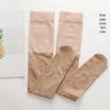 120D Velvet Over-the-Knee Tights with Knee Pads for Women - Nude, Thickened for Spring/Autumn/Winter