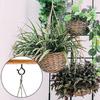 20 PCS Q-Hanger Hooks, Screw Hooks for Outdoor String Lights, Safety Buckle Design Cup Eye Hook Hang