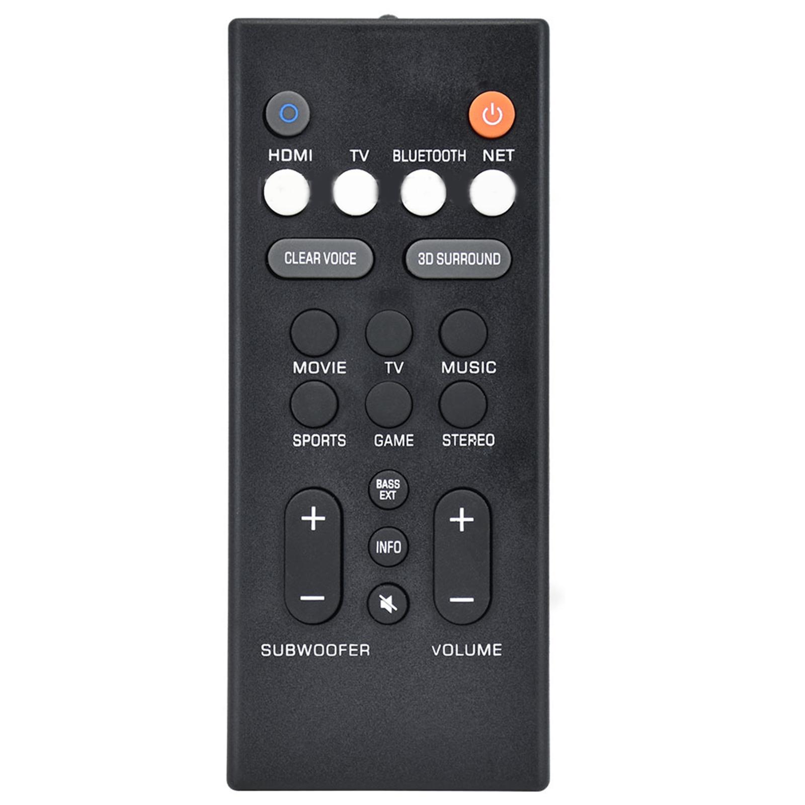 

YAS-109/YAS-209 пульт дистанционного управления подходит для пульта дистанционного управления Sound BAR ATS-2090 легкий сменный пульт дистанционного управления