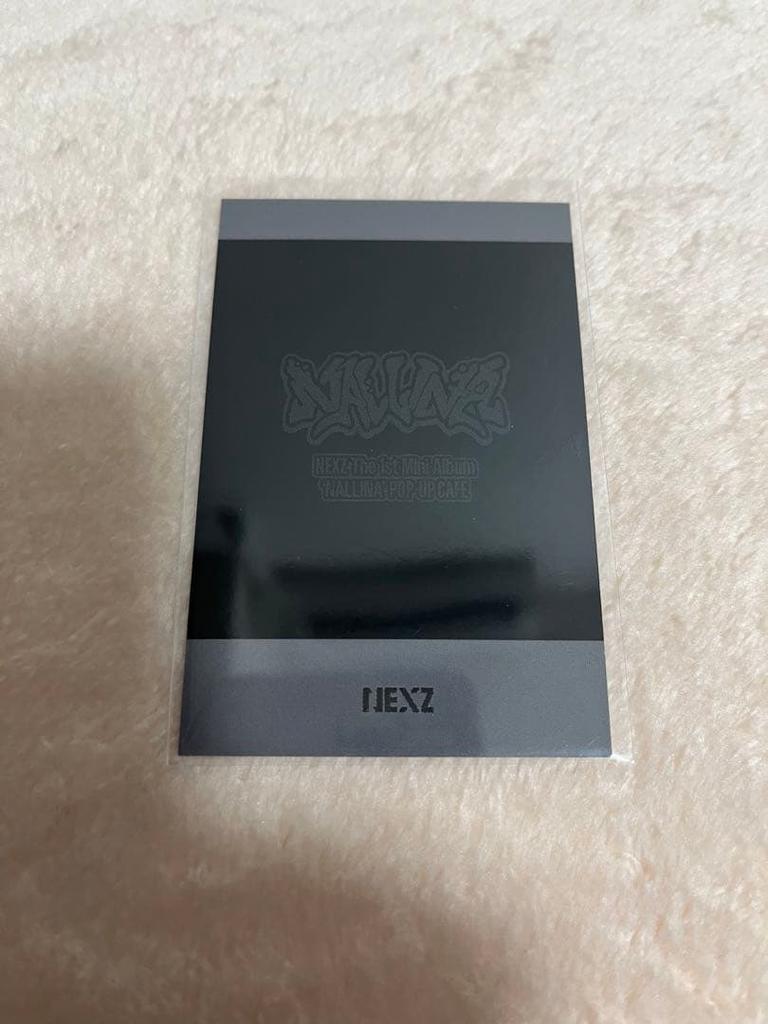 [USED] NEXZ Sogong Pop-up Photocard Korea Lucky Draw