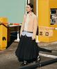 Uniform Bridge Flare Skirt(Womens) Black