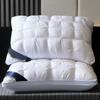 Five-star Hotel Pillow48x74cm Pillow Core Home Deep Sleep Neck Protection Pillow Non-Collapsing Pillow