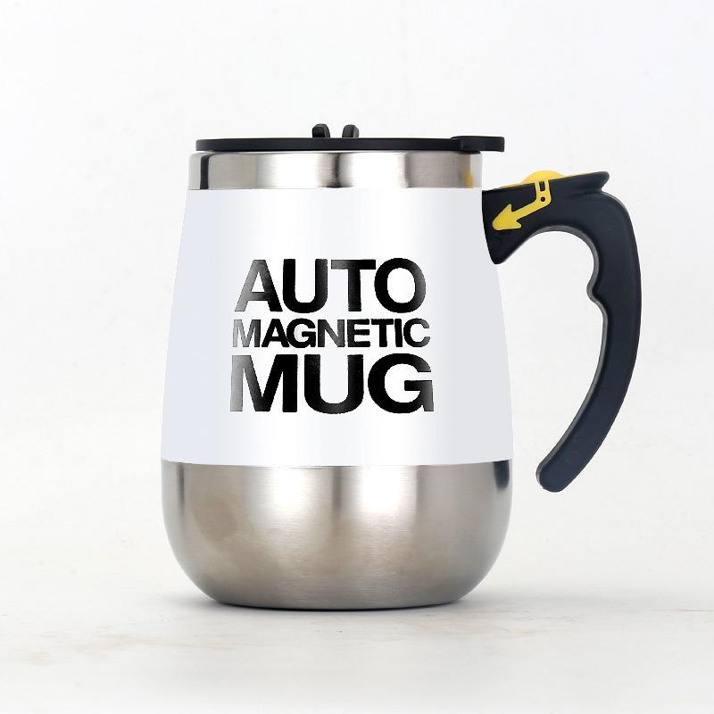 Stainless Steel USB Rechargeable Automatic Magnetic Stirring Mug