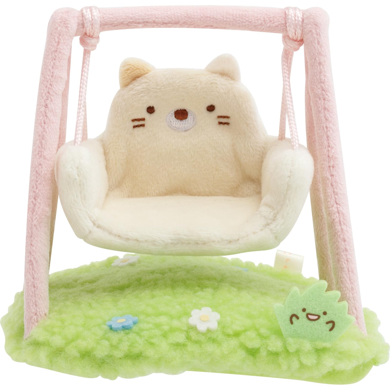 

Sumikkogurashi Scene Plush Toy Swing MV23801 H120 x W120 x D100mm San-X Minikko Nursery