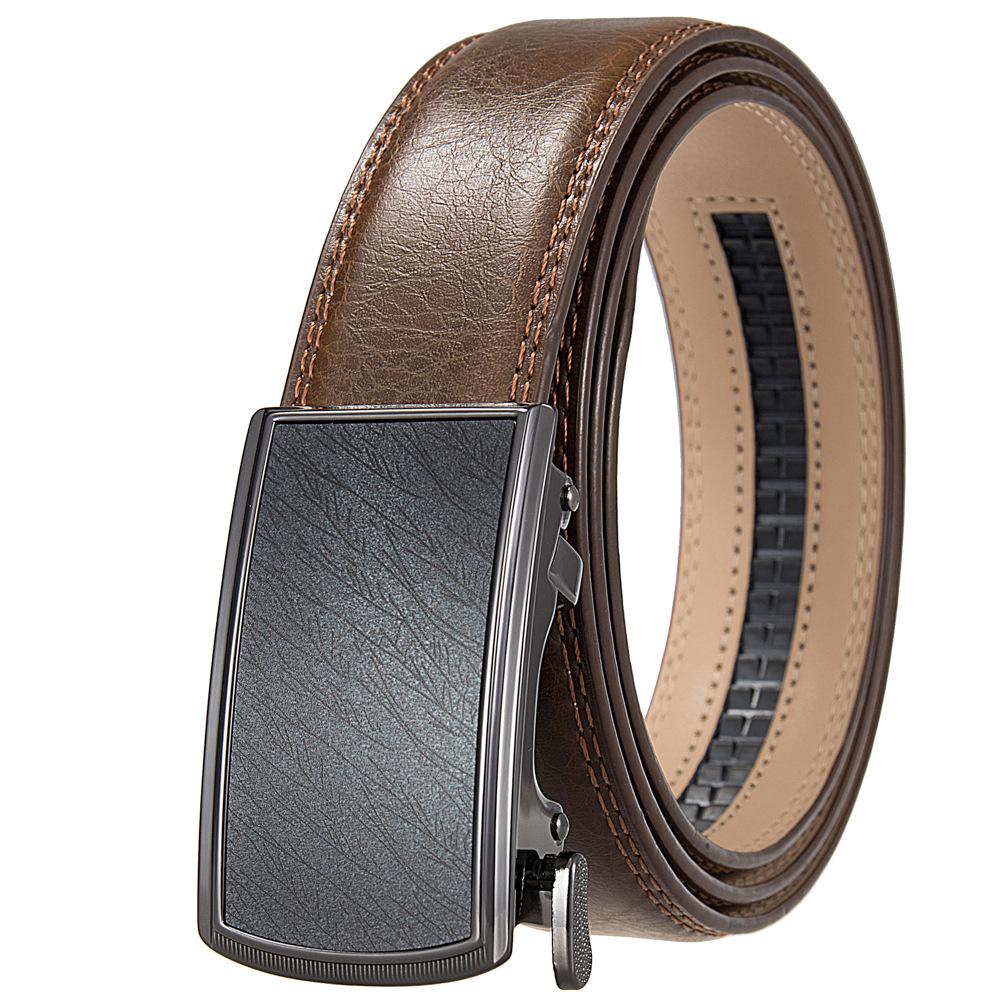 Curea de modă pentru bărbați, purtând curea cu cataramă automată Ly36-8049