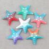 Gradient Shell Starfish Resin Charms Ocean Series DIY Hair Fridge Magnet Phone Case Shoe Buckle Craft Accessories