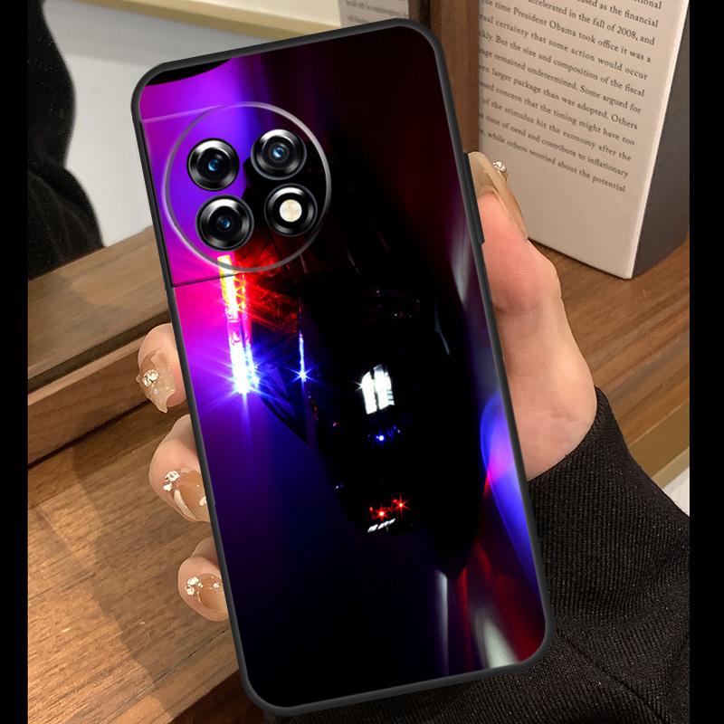 Police Cars Light At Night Case For OnePlus Nord 5 CE 2 3 4 Lite N20 N30 OnePlus 15 R 13R 12R 10T 13T 10 11 12 13 Cover