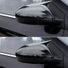 For Chevrolet Monza - Car Rearview Side Mirror Cover Wing Cap Sticker Exterior Door Rear View Case Trim Carbon Fiber