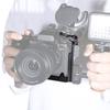 NICEYRIG Camera Cage L-Shaped Plate for Panasonic LUMIX S5 / LUMIX S5 Mark II / LUMIX S5 Mark II X / Panasonic DC-G9M2 - 405
