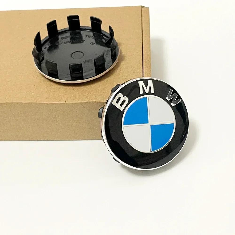 -4Pçs 68MM 56MM Calotas Centrais de Roda para Carro para BMW E90 E46 F10 F30 E87 F20 G20 E60 E39 E92 F11 F31 E61 F25 E36 X3 X5 Acessório para Carro