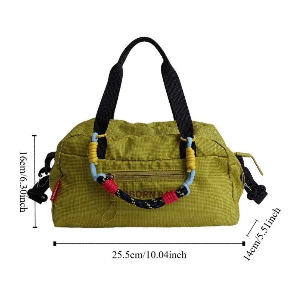 Simple Nylon Crossbody Bag Leisure Women's Handbags Korean Lightweight Bowling Bag  Sports