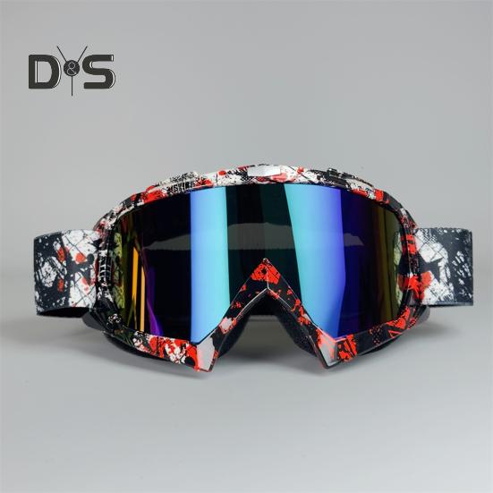 Outdoor Cycling Glasses with Elastic Band UV Protection Windproof Lightweight Men Women Skiing Snowboarding Motorcycle Bike Sports Goggles Eyewear