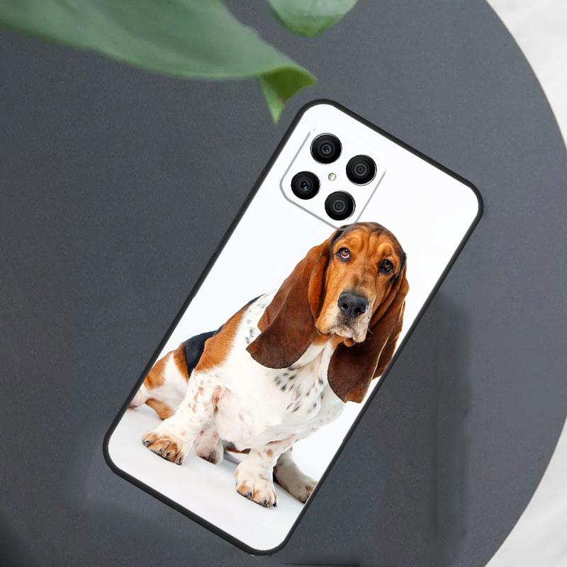 Basset Hound Dog For Honor Magic 8 7 5 6 Pro Case For Honor 200 400 Lite 50 70 90 X8c X8b X9a X9b X9c X9d Win