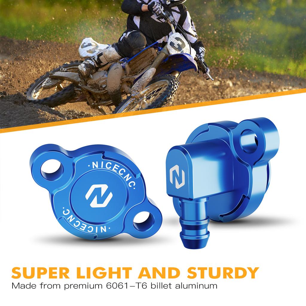 NICECNC For Yamaha YZ250 1999-2024 YZ250X 2016-2023 YZ 250 250X Motocross Cylinder Power Exhaust Valve Holder Cover Guard 2022