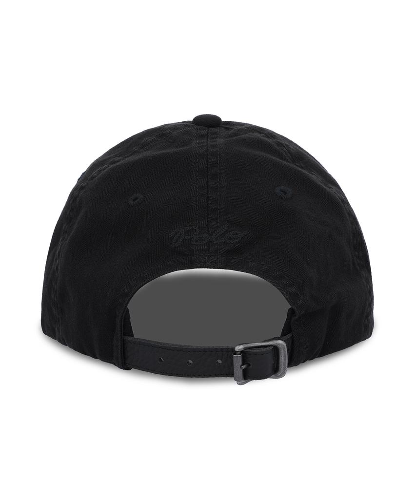POLO RALPH LAUREN Herringbone Ball Cap - Black
