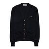ViVienne WeStwood Men S Orb Logo V Neck Cardigan 2701000p Y0010 N401