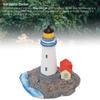 Lighthouse Ornament Resin Decorative Lighthouse Figurine Tabletop Decor for Shelves Mantels Cabinets Nightstands