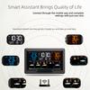 Tuya WIFI Smart Weather Station Temperature Humidity Meter Weather Forecast Indoor Outdoor Multifunctional Weather Alarm Clock