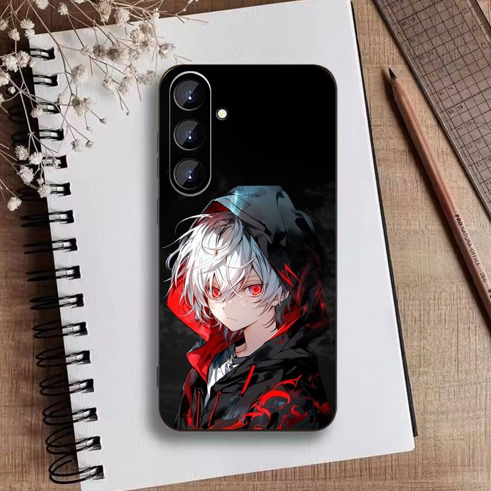 

K-Kazuha Genshin K-Kaedehara Phone Case For Samsung Galaxy A73,A72,A71,A70,A52,A51 Others Soft Black Cover Samsung a41