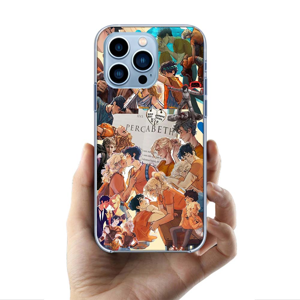 P-Percy J-Jackson Poseidon Camp Half-Blood Cases Phone Case For Iphone 17E 16E 17 Air 16 Pro Max 15 Pro 14 Plus 11 13 12 Mini Co