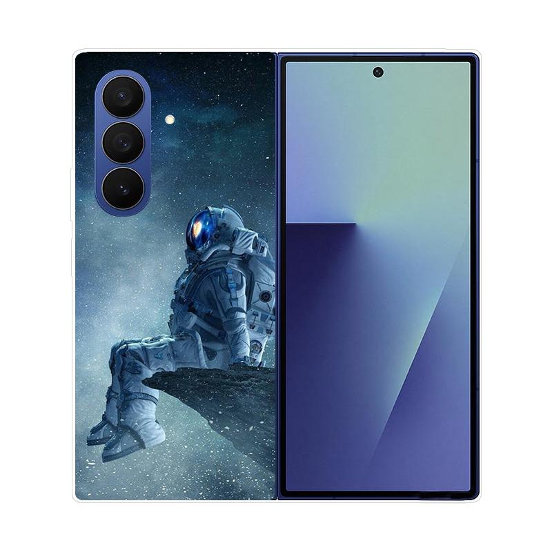 For Samsung Galaxy Z Fold 7 Fold7 Case Luxury Folding Shockproof Protection Funda for Samsung Galaxy Z Fold 7 PC Hard Back Cover