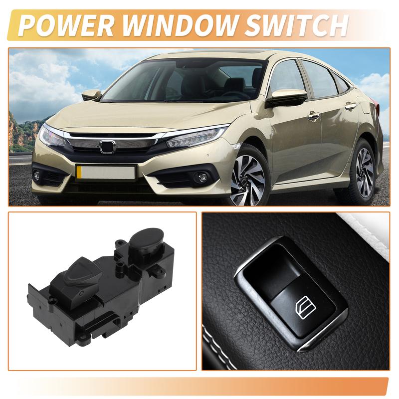 X Autohaux Front Right Passenger Side Power Window Switch for Honda Civic 2006-2011