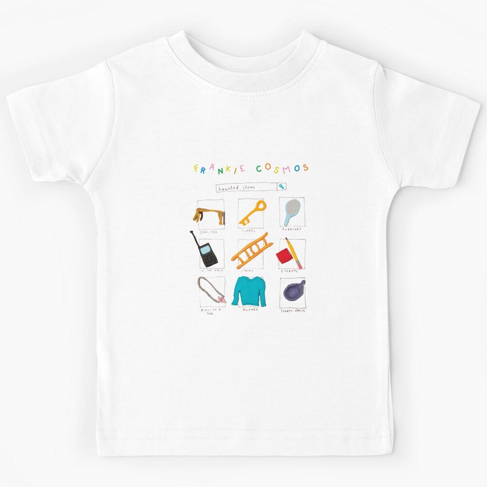 Frankie cosmos - Haunted items Kids T-Shirt 160