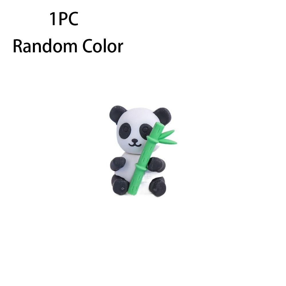 

1/3/5 шт бамбуковый резиновый ластик ластик для карандашей панда новый студенческий художественный ластик для рисования Random Color 1PC