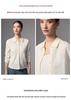 Women's High-End 48s Yangzi Fine Wool Cardigan, Solid Color, POLO Lapel Knit Jacket, Casual Spring/Autumn Style.
