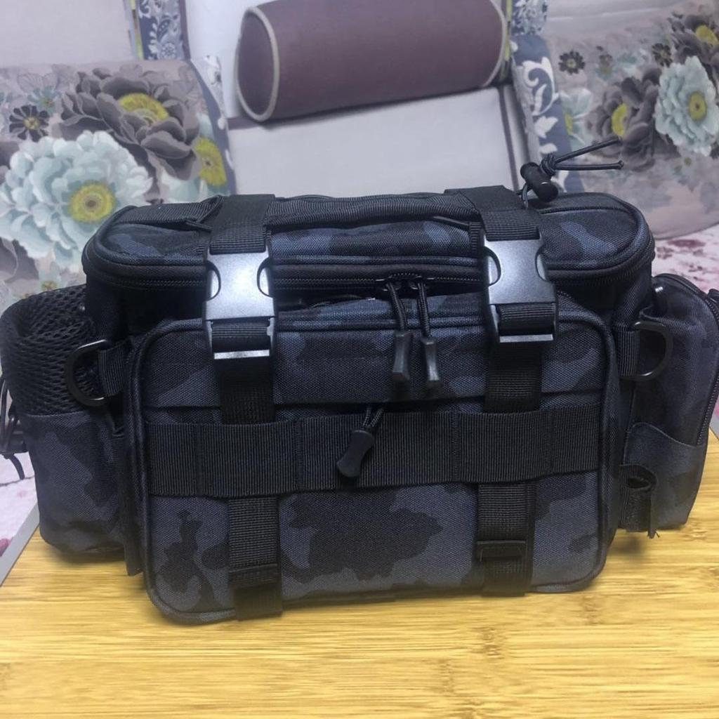 Luya Multifunctional Waterproof Fishing Rod Waist & Shoulder Bag