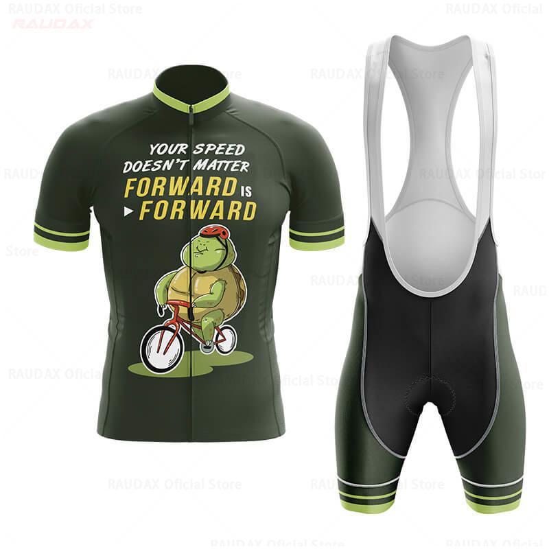 Man's Cycling Jersey Set 2026 Turtle Cycling Team Summer Short Sleeve Mountain Bike Bicycle Sportswear MTB Maillot Ropa Ciclismo