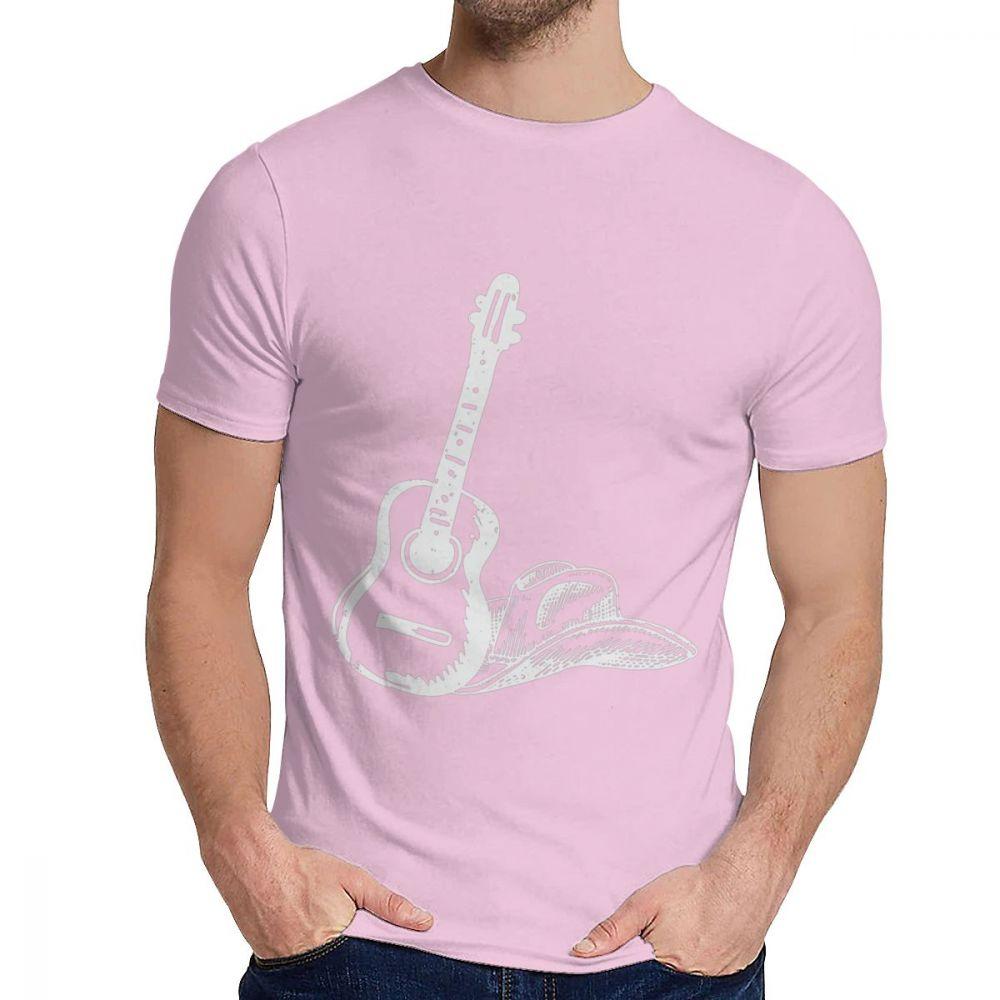 Picture Custom Country Music Shirt Gift Guitar Tee Unisex Stylish Great T Shirt Round Neck