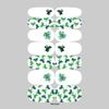 St. Patrick's Day Green Shamrock Unicorn Nail Stickers - Waterproof Full Cover