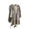 Damen Langer Kunstpelzmantel Mit Schalkragen Süß-Chic-Stil Winter-Oberbekleidung