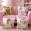 Art Sarah Kay Swing Girl Cushion Cover Short Plush Double-Sided Printing Home Machine Washable In Warm Winter Pillow Case