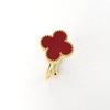 Petal Four-leaf Clover Titanium Steel Mother-of-pearl Ring Female Adjustable Finger Ring Niche Small Fresh Small Design Index Finger Ring