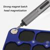 Portable Anti Drop Mini Magnetic Bolts Screw Organizer Tray 6 Compartments Secure Electronic Repair Portable Technicians