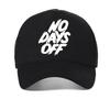 no days off lettet baseball cap Men Women Hip Hop Dad Hat adjustable Trucker Mesh Hats fashion Sunscreen mesh Snapback Caps