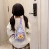 Capybara Plush Printed Shoulder Crossbody Chest Bag Children Leisure Outdoor