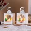 Christmas Tree Christmas Portable Lantern illuminated Christmas Hanging Lamp  Navidad