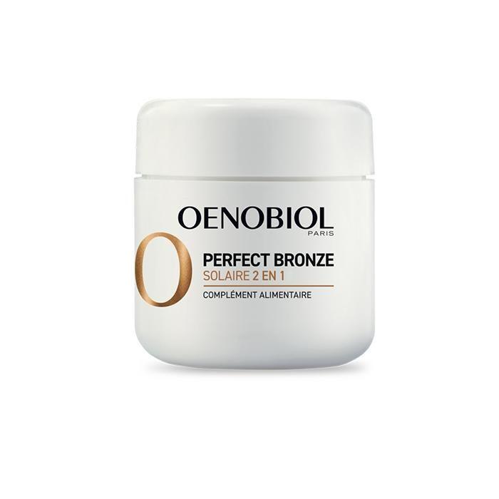 Oenobiol Perfect Bronze Solaire 2 En 1 - Autobronzant & Préparateur Solaire - 30 Capsules