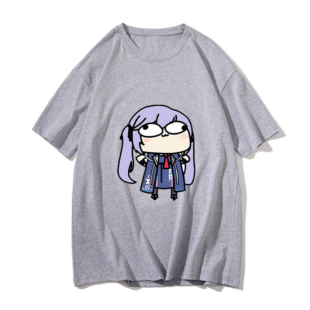 Azur Lane Essex T-Shirts for Men Aesthetic Tops Women Clothing Cartoon Kawaii/Cute Graphic Tshirt 100% Cotton Tees High Quality