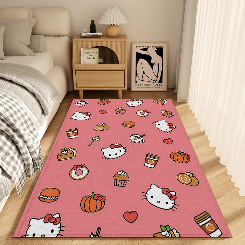 Decoration Rug Mat Bedroom Carpet Room Carpet H-hello Kitty Bath Mats Doormat Entrance Door Rugs Home Carpets Choice Foot Floor