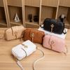 2023 Women's Korean Style Printed Camera & Phone Shoulder Bag