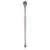 1pcs double head eye shadow brush makeup brush halo dye brush detail brush highlight brush soft fiber hair lying silkworm brush